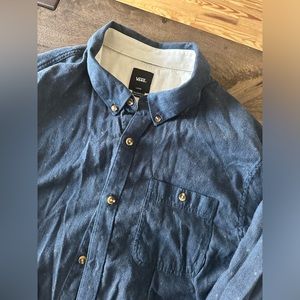 Men’s Vans Denim Button Down